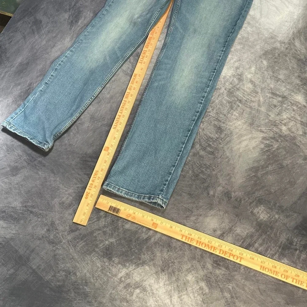 Levi's 514 Light Mid Wash Straight Fit Blue Denim Jeans
